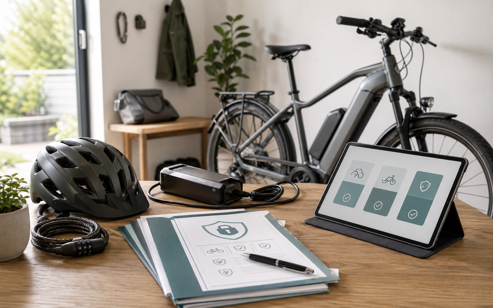 Themenbild für E-Bike Versicherung auf rechtsschutzversicherung-rechner.de